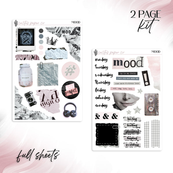 MOOD WEEKLY JOURNALING BUNDLE