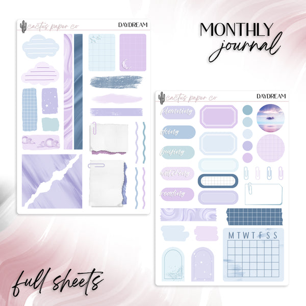 DAYDREAM MONTHLY JOURNALING KIT