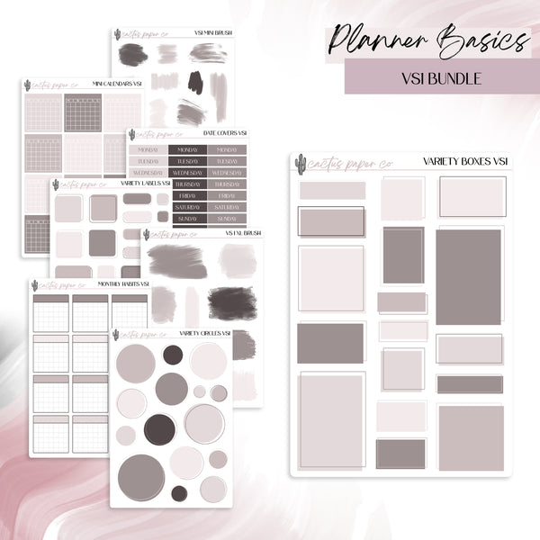 PLANNER BASICS BUNDLE VS1