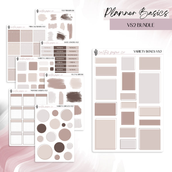 PLANNER BASICS BUNDLE VS2