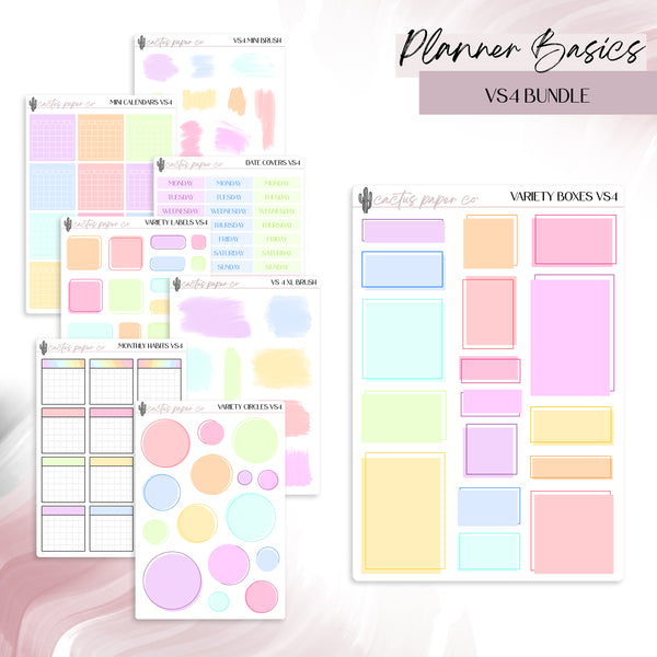 PLANNER BASICS BUNDLE VS4