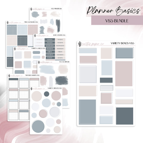 PLANNER BASICS BUNDLE VS5