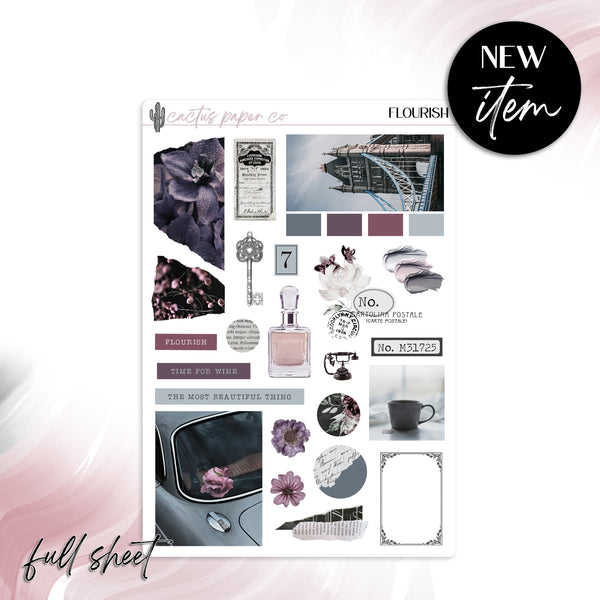 FLOURISH JOURNALING DECO