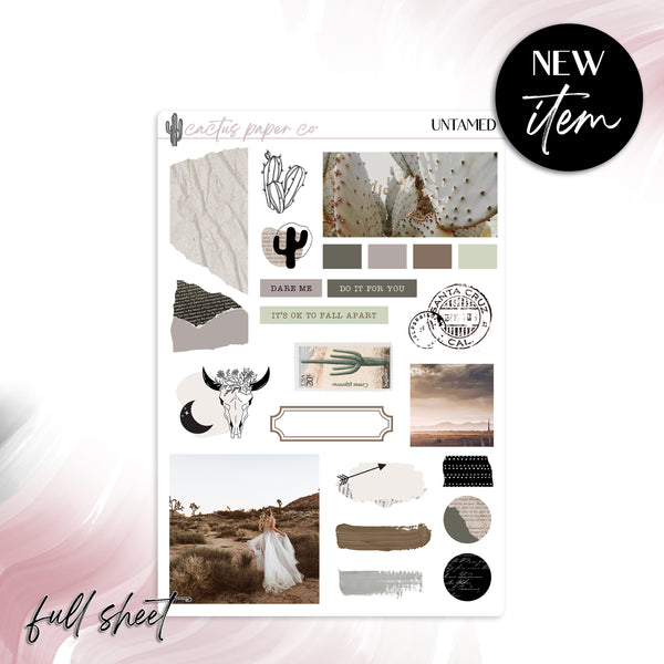 UNTAMED JOURNALING DECO