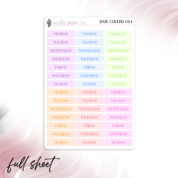 PLANNER BASICS BUNDLE VS4