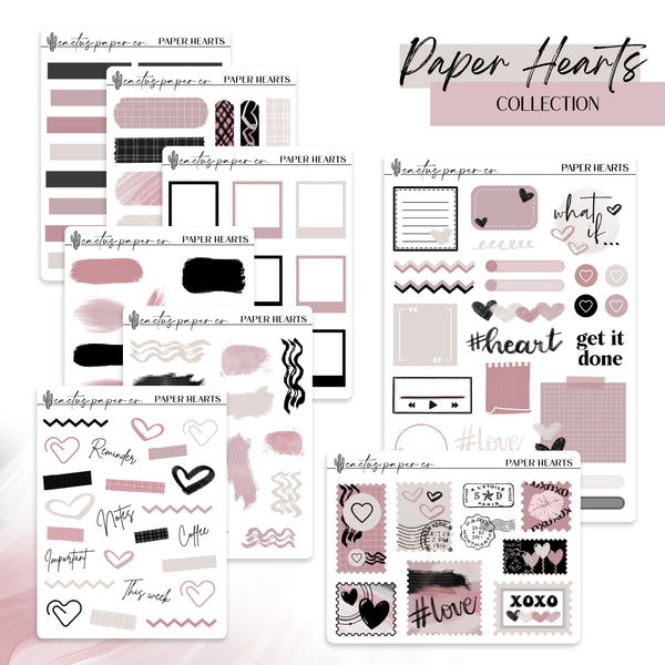 PAPER HEARTS JOURNALING COLLECTION BUNDLE