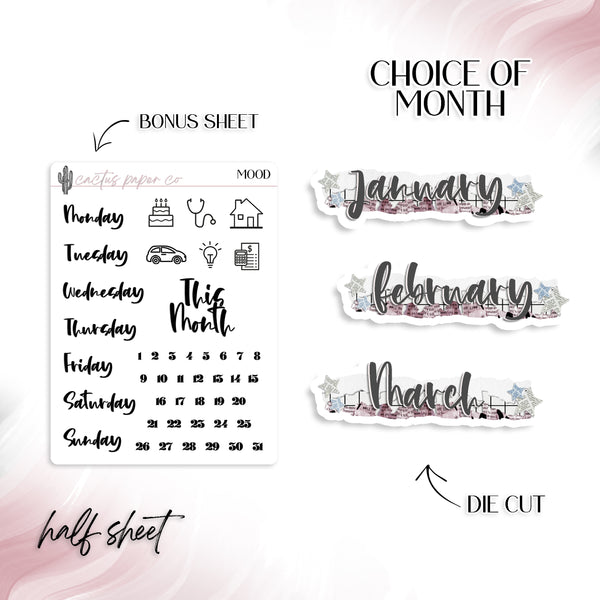 MOOD MONTHLY JOURNALING BUNDLE